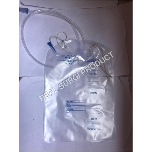 Urine Bag With Non Return Valve