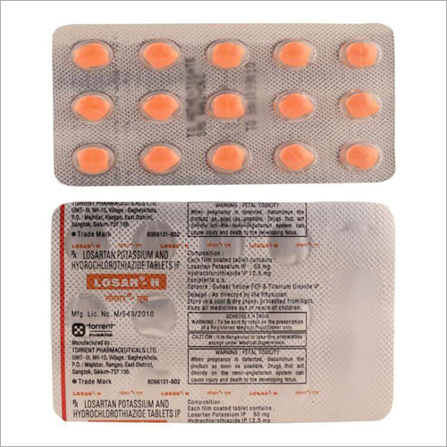 Losartan Potassium And Hydrochlorothiazide Tablets Ip at Best Price in ...