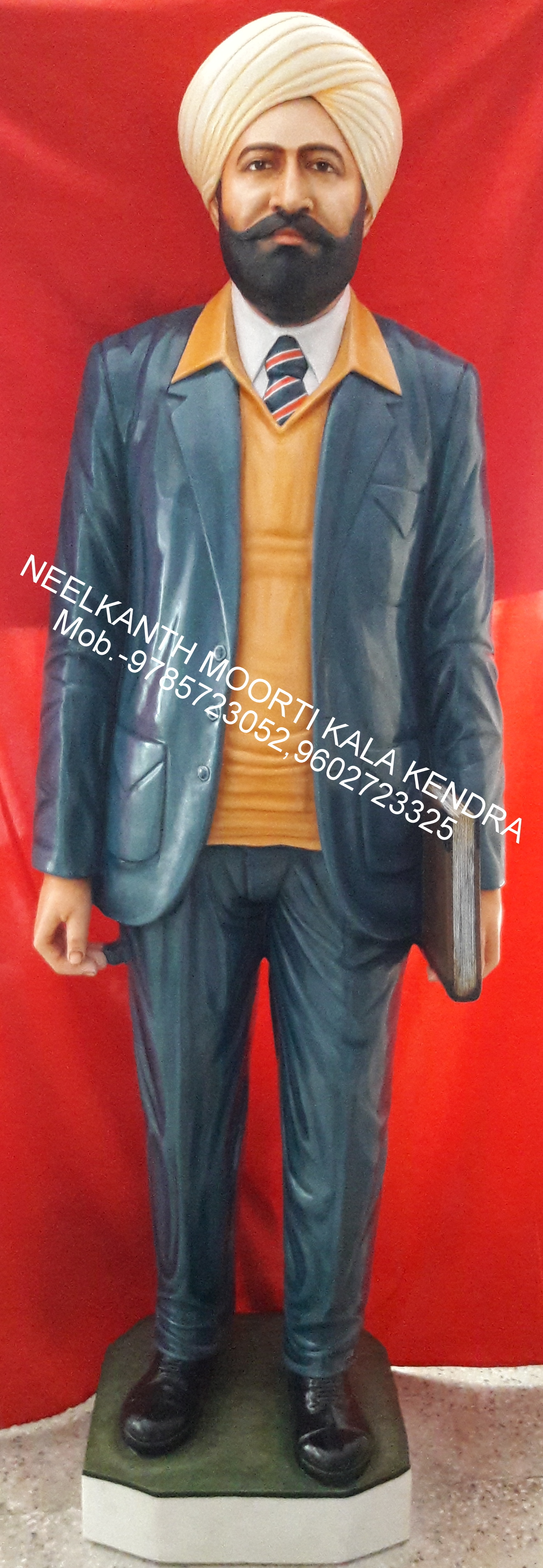 Marble Udham Singh Statue - Height: 6 Feet Foot (Ft)