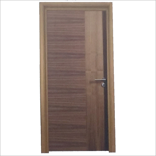 Flush Door - Wood, Custom Sizes, Finished Brown, Folding Open Style | Stylish Designs Ideal For Home, Restaurant, Office, Hotel Entry