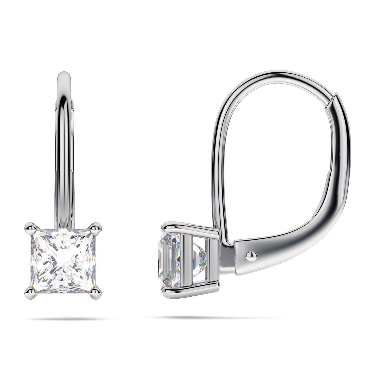 92.5 Silver Hoop Earrings Gender: Women