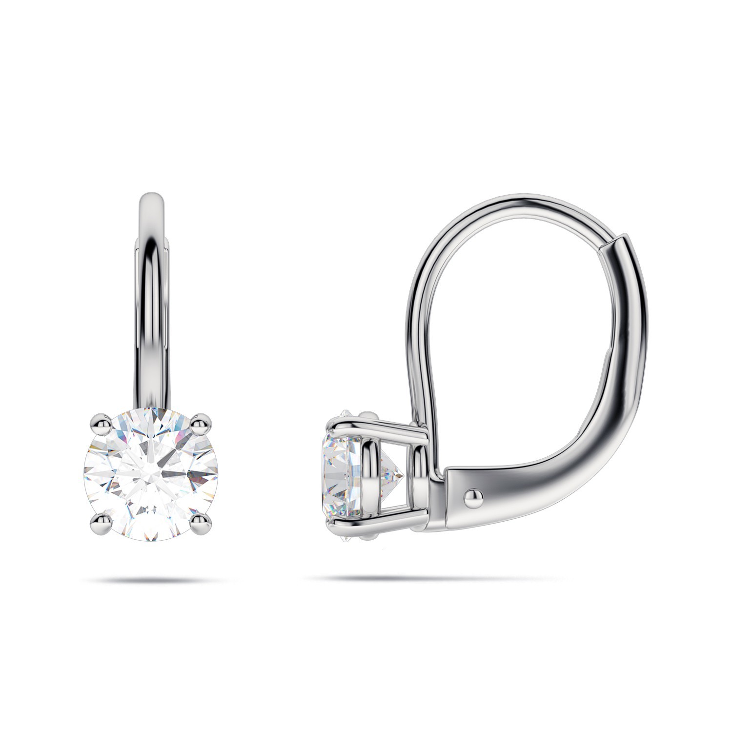 92.5 Silver Hoop Earrings Gender: Women