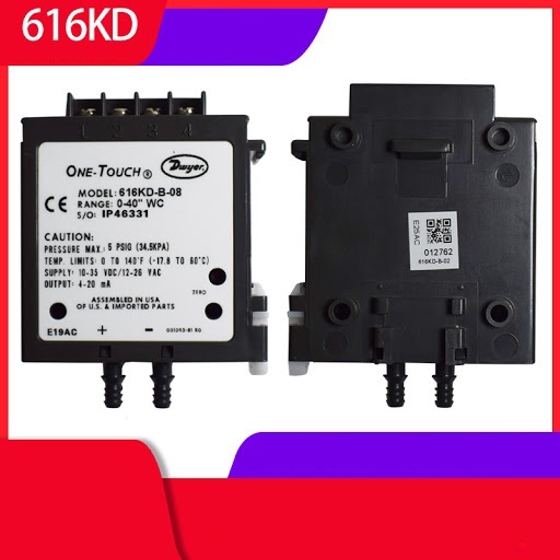 Dwyer 616kd-a-05 Differential Pressure Transmitter Accuracy: +/- 0.25 %