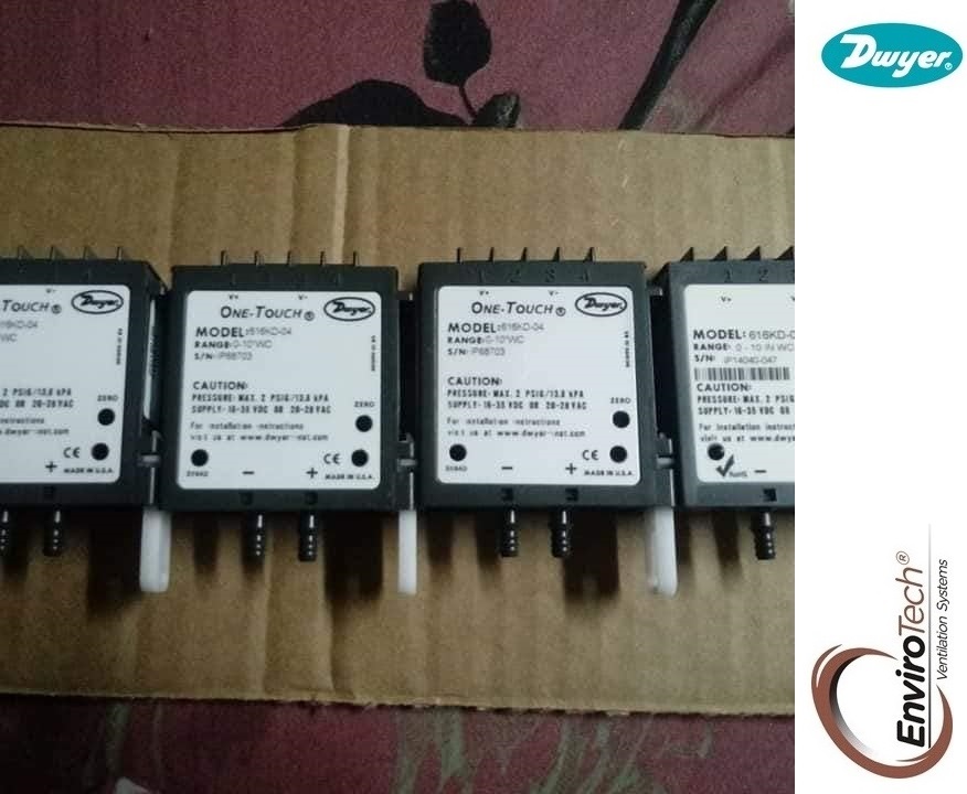 Dwyer 616kd-a-05-v Differential Pressure Transmitter Accuracy: +/- 0.2 %