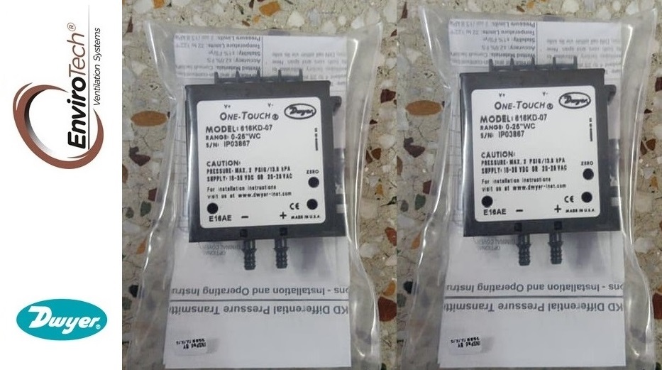 Dwyer 616kd-a-06-v Differential Pressure Transmitter Accuracy: +/- 0.25% %