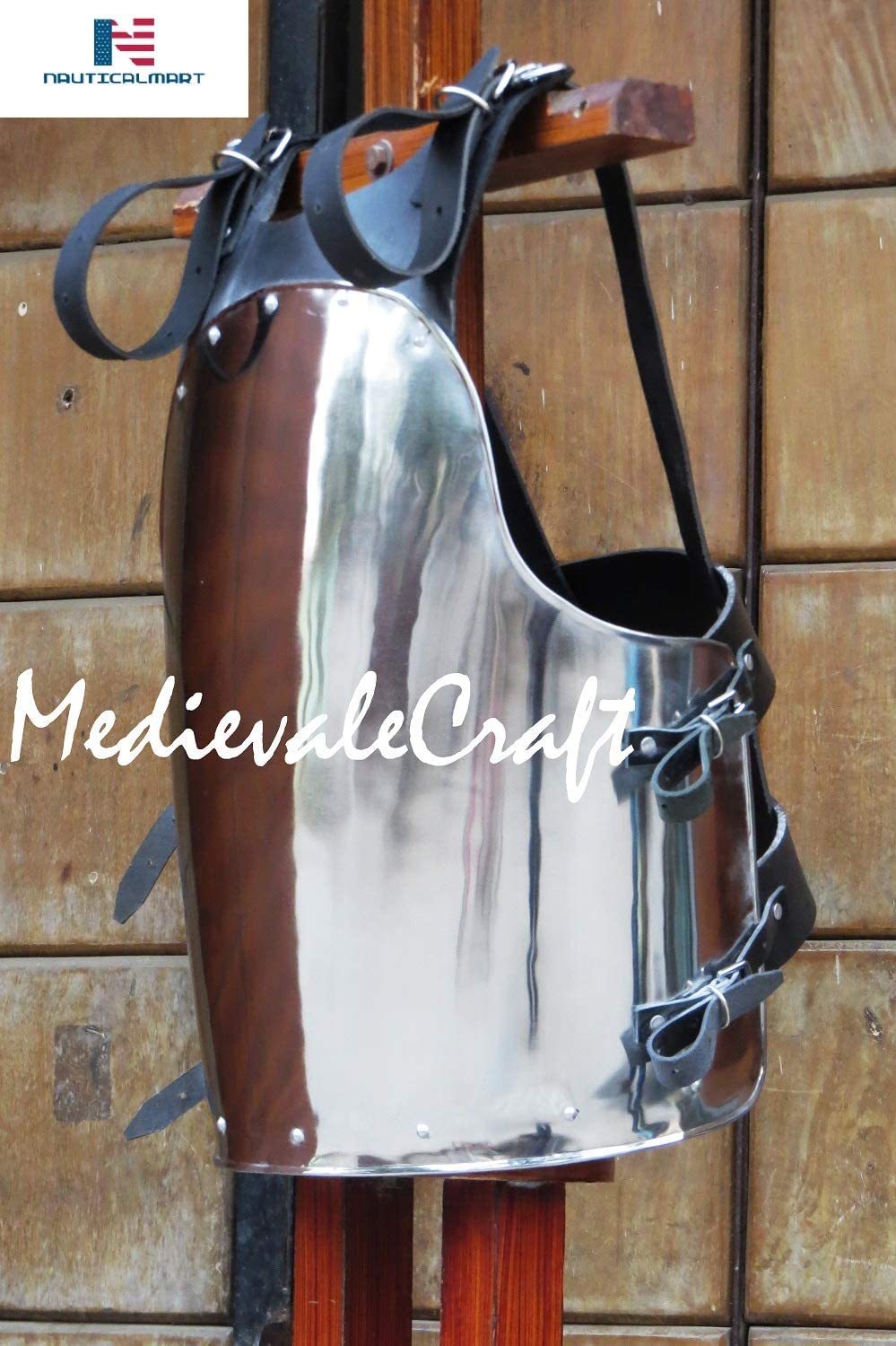 Steel Medievalecraft Roman Knight Body Armor Breastplate Halloween Costume