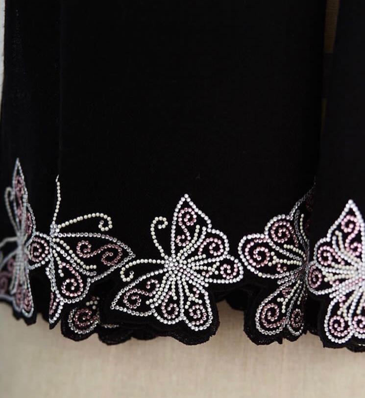 All Color Cashmere Swarovsky Or Crystal Stole