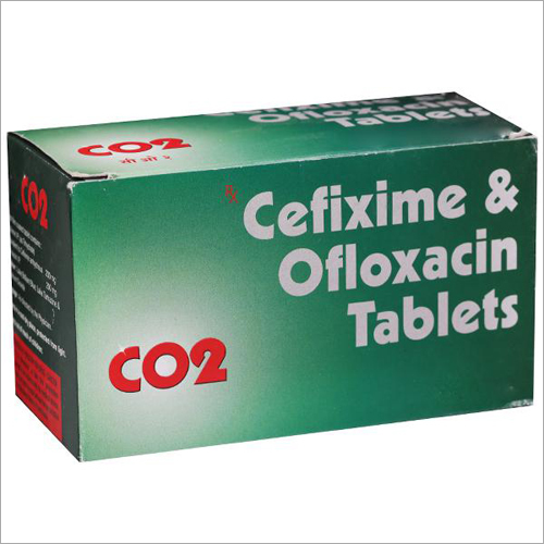 Cefixime and Ofloxacin Tablets - Blister Pack, Effective Dual-Antibiotic Formula for Bacterial Infections, Room Temperature Storage, 2-Year Shelf Life