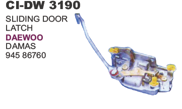 Sliding Door latch Daewoo Damas