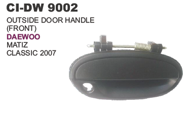 Outside Door Handle Front Daewoo Matiz
