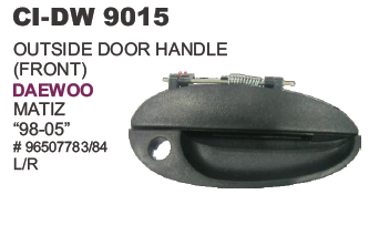 Outside Door Handle Front Daewoo Matiz