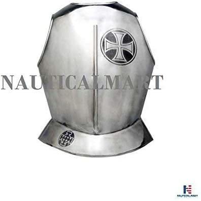 Steel Nauticalmart Templar Knight Armor Breastplate (Templar Cross) - Larp