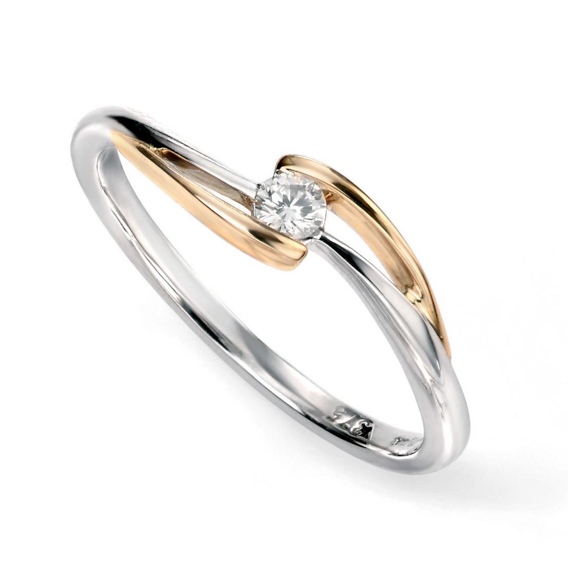 Solitaire Silver Rings Gender: Women