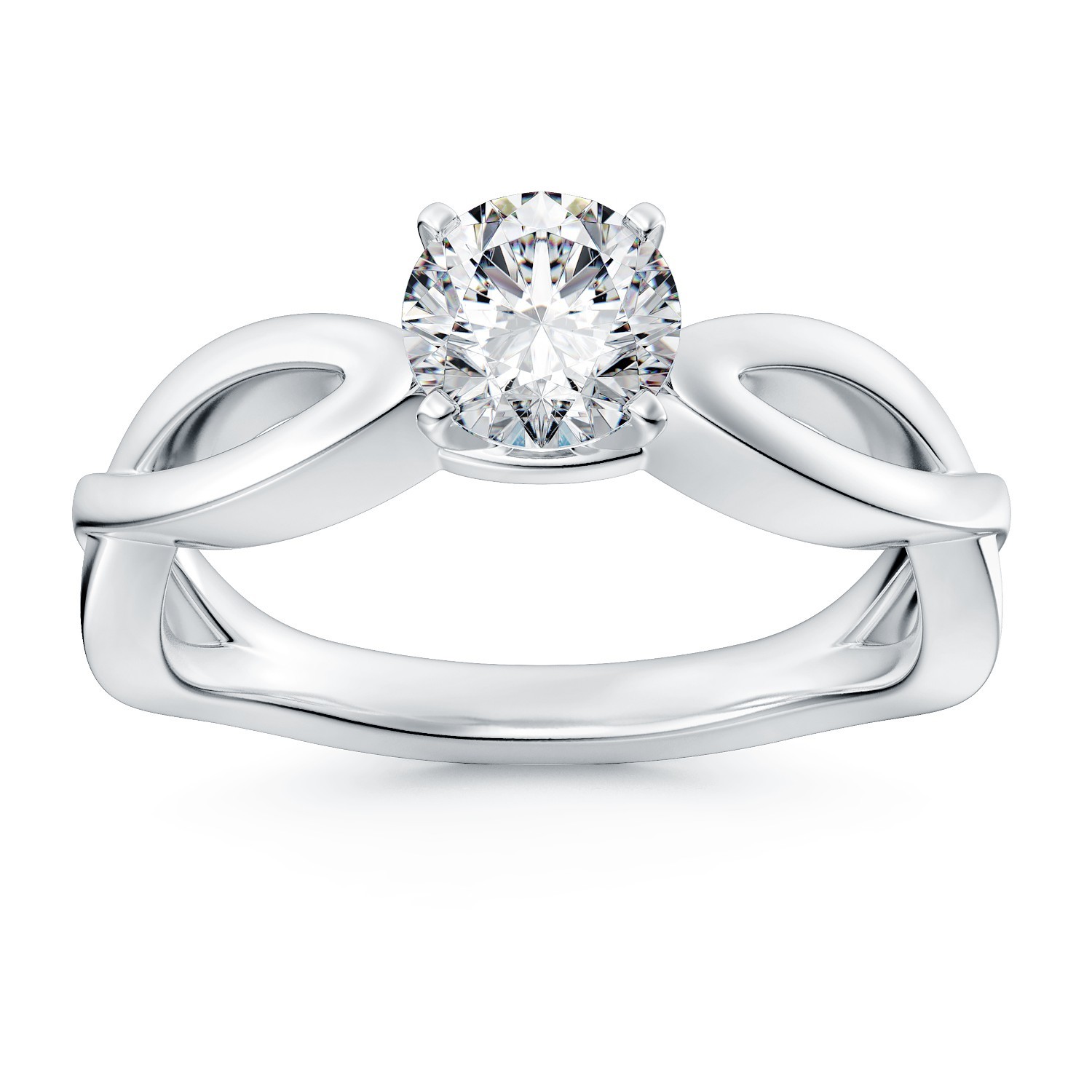 Silver Solitaire Female Ring Gender: Women