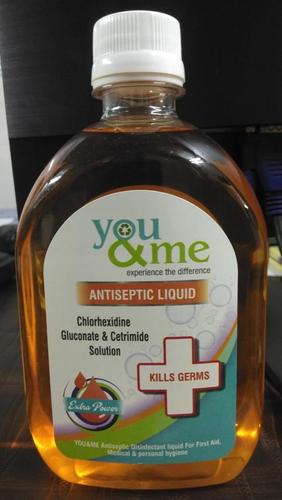 Antiseptic Liquid - Cetrimide 3.00%, Chlorhexidine Gluconate 1.50%, Isopropyl Alcohol 7.00%, Terpenol 2.00%, Sunset Yellow Color | Antiseptic and Disinfectant Solution