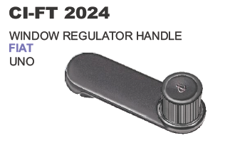 Window Regulator Handle Fiat Uno Vehicle Type: 4 Wheeler