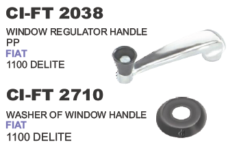Window Regulator Handle Pp Fiat Vehicle Type: 4 Wheeler