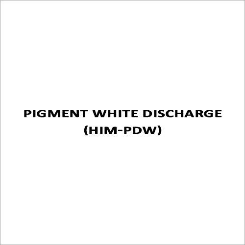 Pigment White Discharge (HIM-PDW)