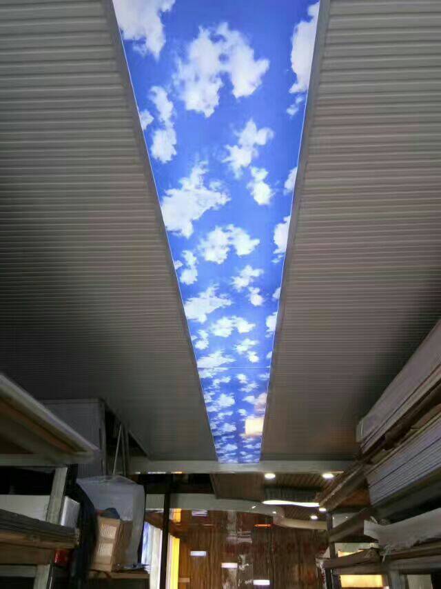 Onyx Marble - 8ft X 4ft, Blue And White | Oil Proof, Waterproof, Smooth Surface, Uv Coated