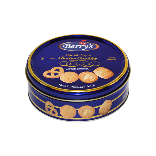 Cookies Printed Tin Can