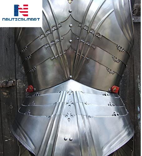 Nauticalmart Medieval Knight Reenactment Steel Armour Breastplate Halloween
