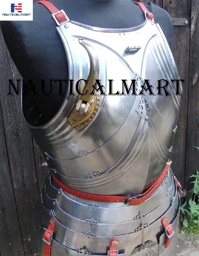 Nauticalmart Medieval Knight Reenactment Steel Armour Breastplate Halloween