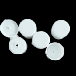 सफेद 25 मिमी फ्लिप टॉप कैप