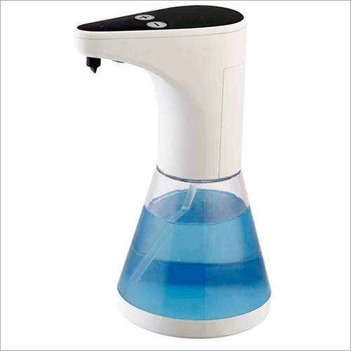 Automatic Hand Sanitizer Dispenser - Abs & Glass, 480 Ml Capacity, Touch-free Operation - Infrared Sensor, Low Battery Indicator, Lightweight & Portable