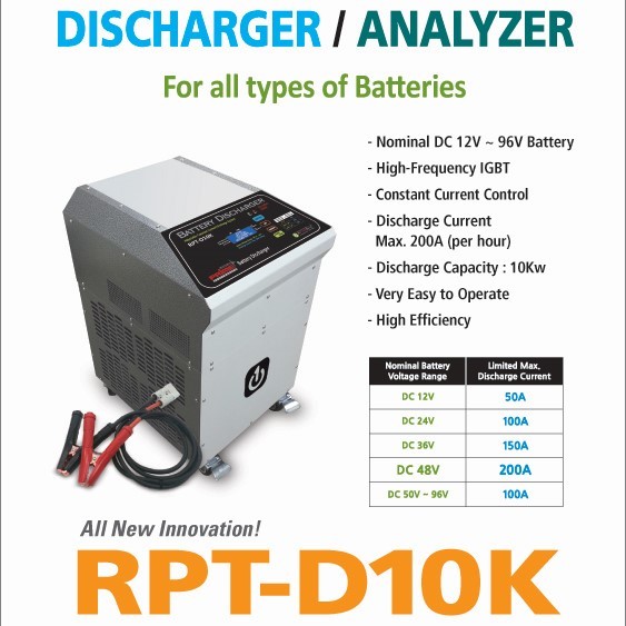 Rpt-d10k Battery Discharger - Dimension (L*w*h): 53*68*84 Centimeter (Cm)