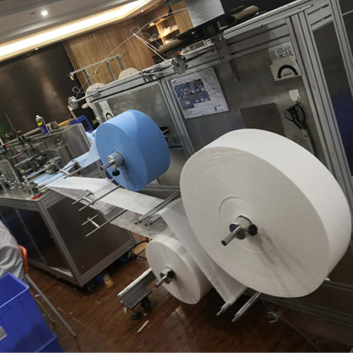 Flat Face Mask Machine - 160x75x156 cm, 200x65x135 cm | Semi-Automatic, 3000 Watt Power, Metal Finish, 1000 kg Weight