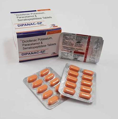 Diclofenac Pottasium 50Mg   Paracetamol 325Mg   Serratiopeptidase 10Mg General Medicines