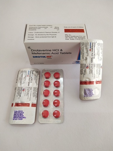 Drotaverine 80Mg + Mefenamic 250Mg General Medicines