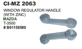 Window Regulator Handle Mazda Vehicle Type: 4 Wheeler