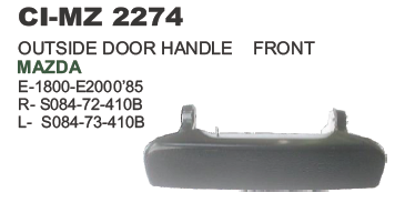 Outside Door Handle Front Mazda