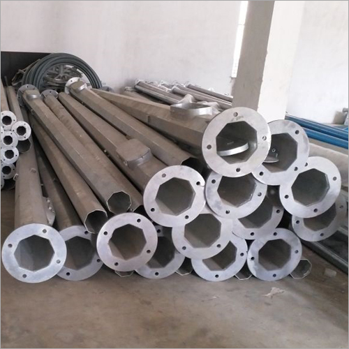 Hot Dip Galvanized Octagonal Pole - Sophisticated Technology, Pollution Free Solution, Negligible Maintenance, High Durability, Safe and Easy to Operate