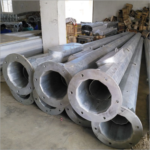 GI Octagonal Lighting Pole