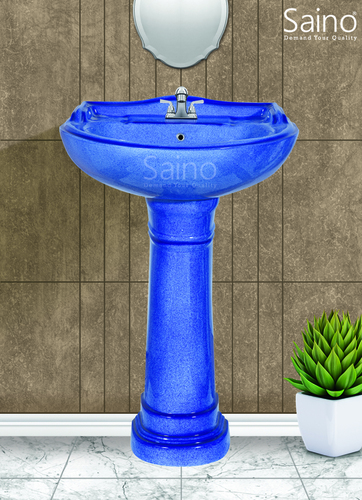 कोई भी रंग स्टारगोल्ड रस्टिक पेडस्टल बेसिन सेट