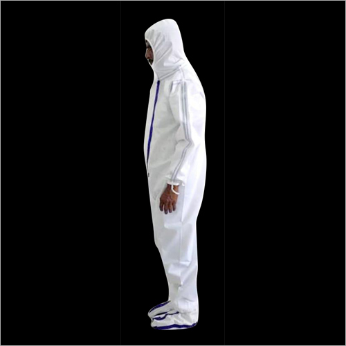 White Disposable Ppe Kit - Quality Fabric, Unisex Size, White Color | Application: Hospitals, Clinics, Labs, Protection From Germs