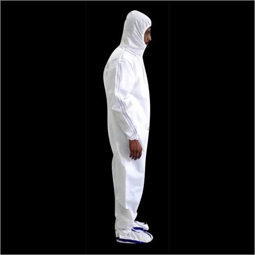 White Disposable Ppe Kit - Quality Fabric, Unisex Size, White Color | Application: Hospitals, Clinics, Labs, Protection From Germs