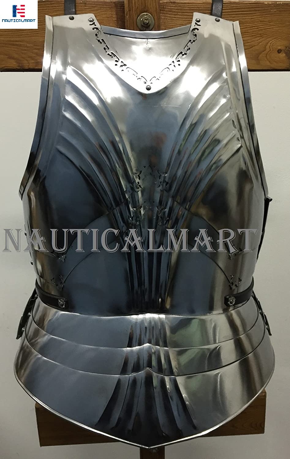 Nauticalmart Medieval Armor Breastplate Steel Costume Halloween