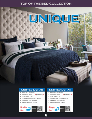 कई अनोखे बुने हुए दोहर