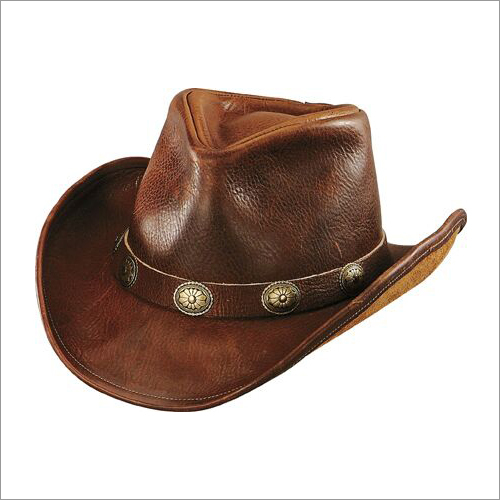 असली लेदर पुरुषों की टोपी