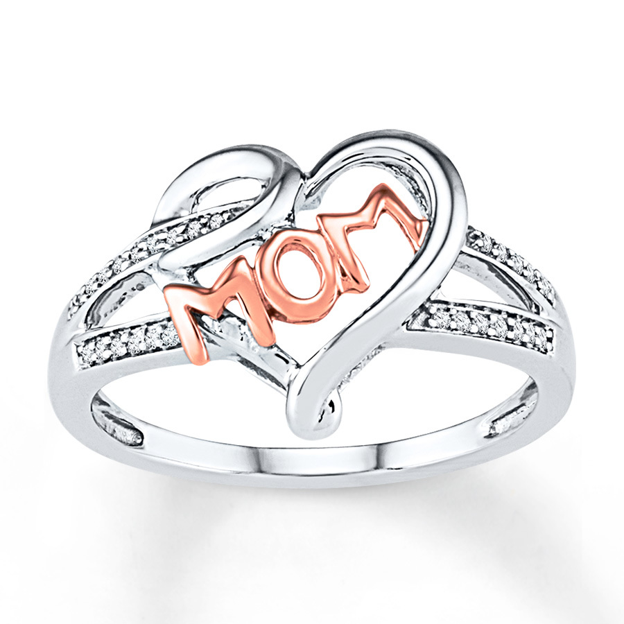 Silver Mom Engraved Ring Gender: Women