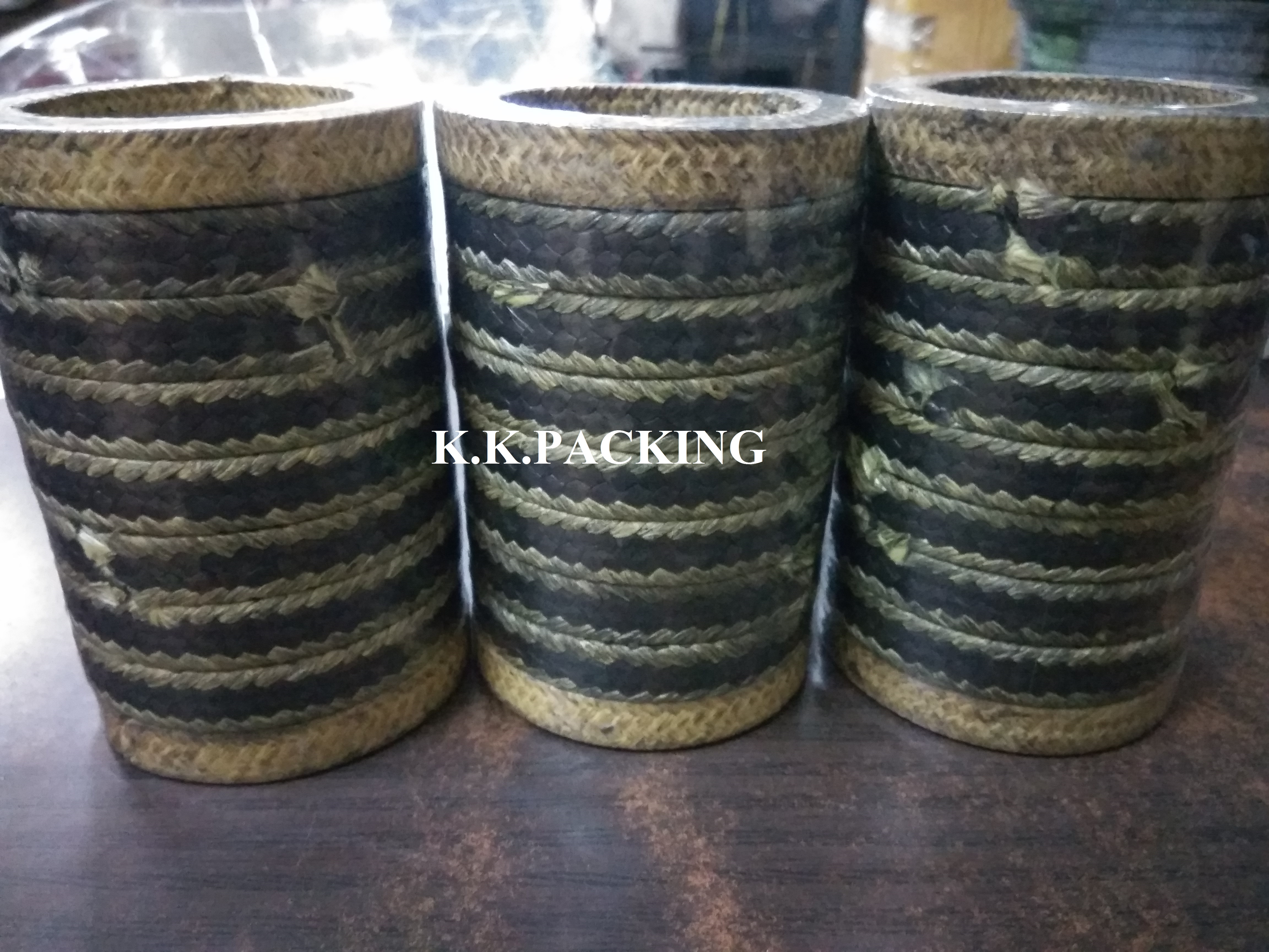 Kevlar And White Ptfe Combination Packing - Size 3mm & Up | Corrosion Protection, Smooth Edges, Seamless Finish, Working Temperature -200 To +300°c