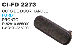 Outside Door Handle Ford - Durable Metal Construction | 4-Wheeler Compatibility, Warranty Included