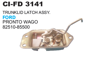 Trucklid Latch Assy Ford
