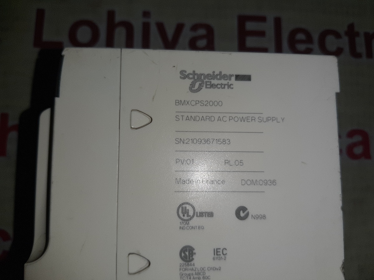Schneider Electric Ac Power Suplly