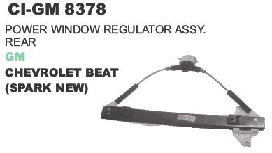 Power Window Regulator Assy Rear GM Chevrolet