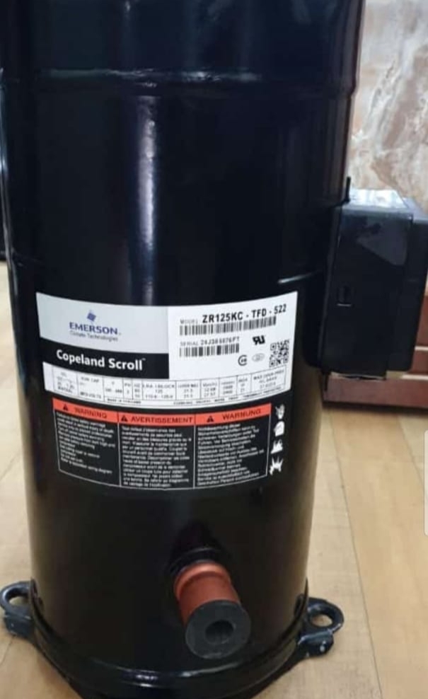 Black Emerson Copeland Scroll Compressor Zr 125