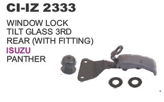 Window Lock Tilt Glass Rear Isuzu Vehicle Type: 4 Wheeler